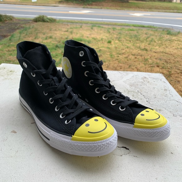 mens black canvas trainers